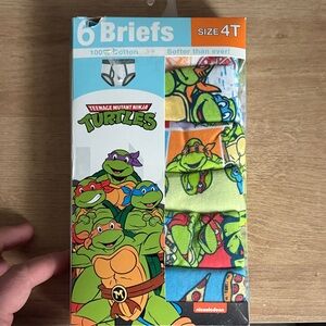 Nickelodeon Teenage Mutant Ninja Turtles Kids' Briefs - Multicolor